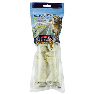 Chew Time™ Rawhide Free Knot Bones Dog Treat